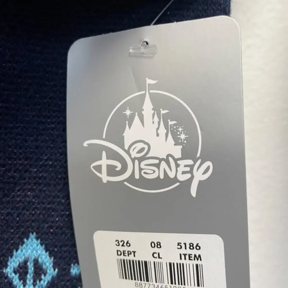 Disney Boy's Stitch Holiday Sweater Navy Blue Size‎ 5/6